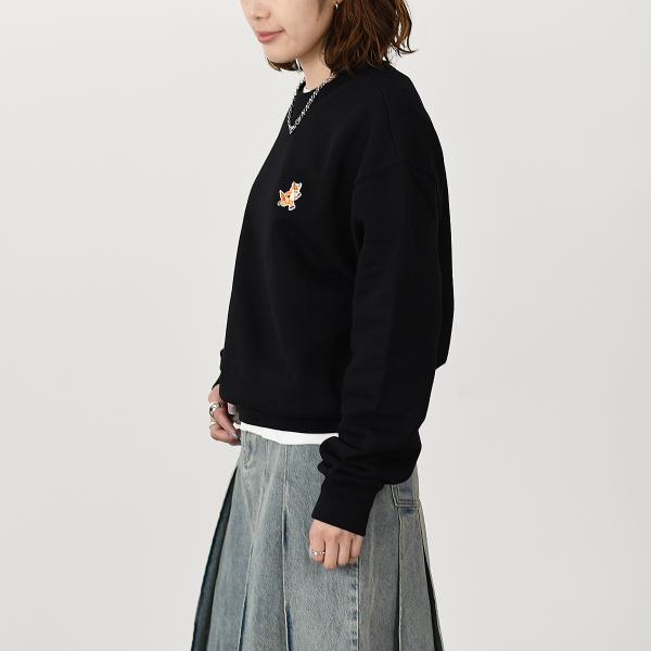 MAISON KITSUNE スピーディ フォックス パッチ コンフォート スウェットシャツ