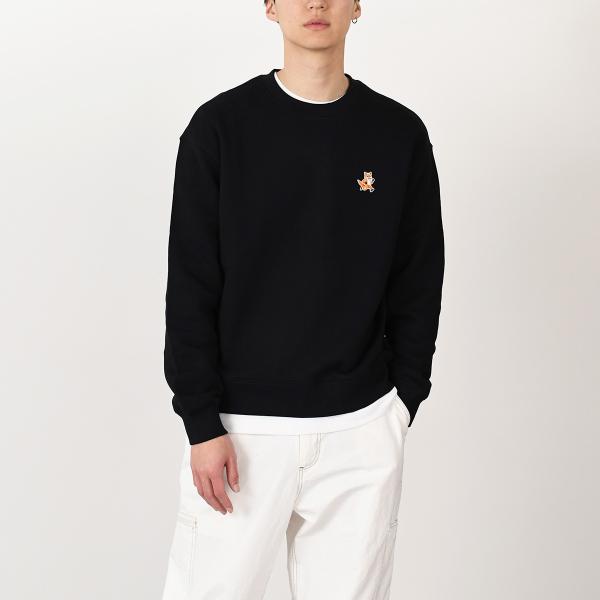 MAISON KITSUNE スピーディ フォックス パッチ コンフォート スウェットシャツ