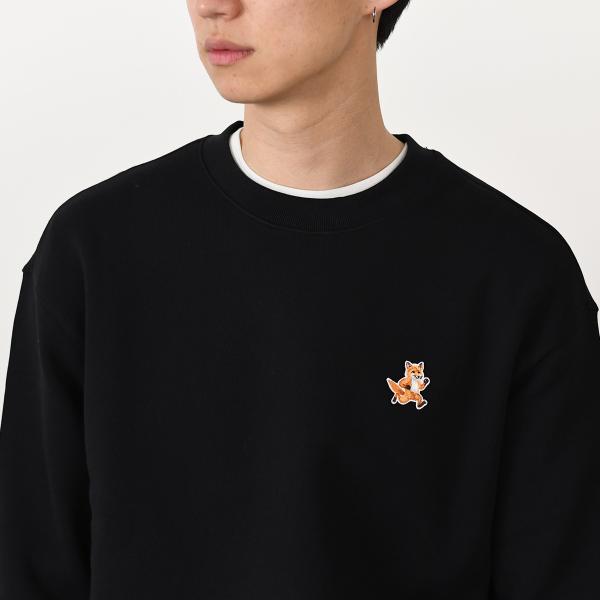 MAISON KITSUNE スピーディ フォックス パッチ コンフォート スウェットシャツ