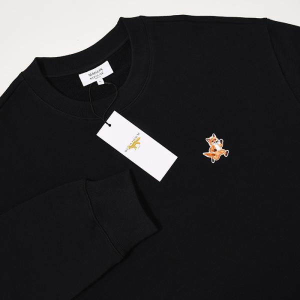 MAISON KITSUNE スピーディ フォックス パッチ コンフォート スウェットシャツ