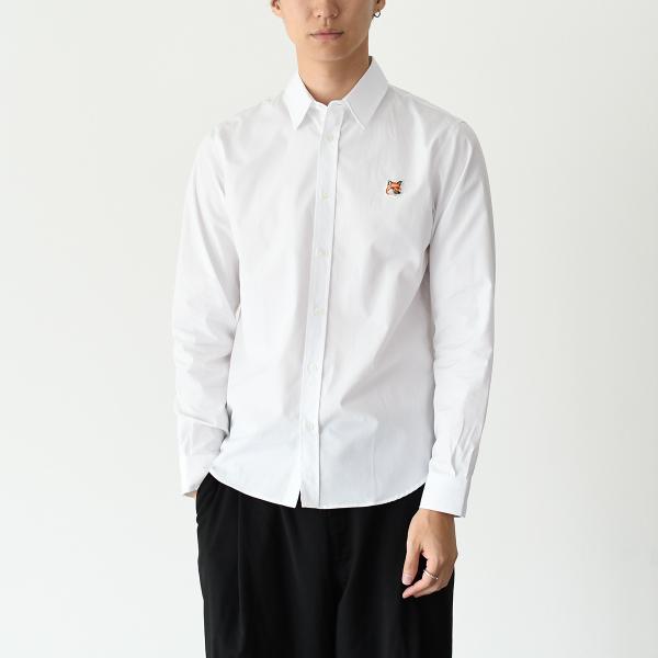 MAISON KITSUNE フォックスヘッド クラシック シャツ