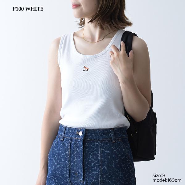 MAISON KITSUNE ベイビーフォックス リブ タンクトップ
