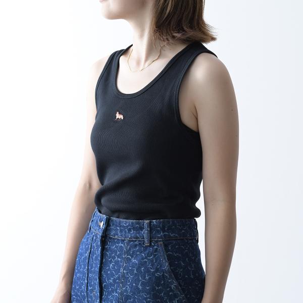 MAISON KITSUNE ベイビーフォックス リブ タンクトップ