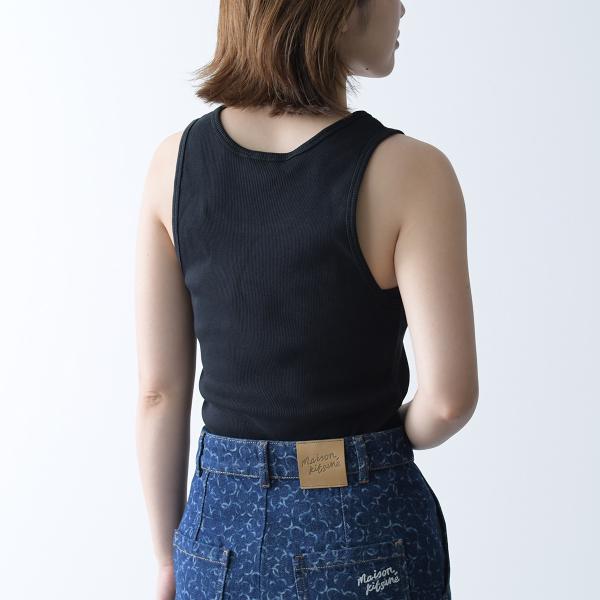 MAISON KITSUNE ベイビーフォックス リブ タンクトップ