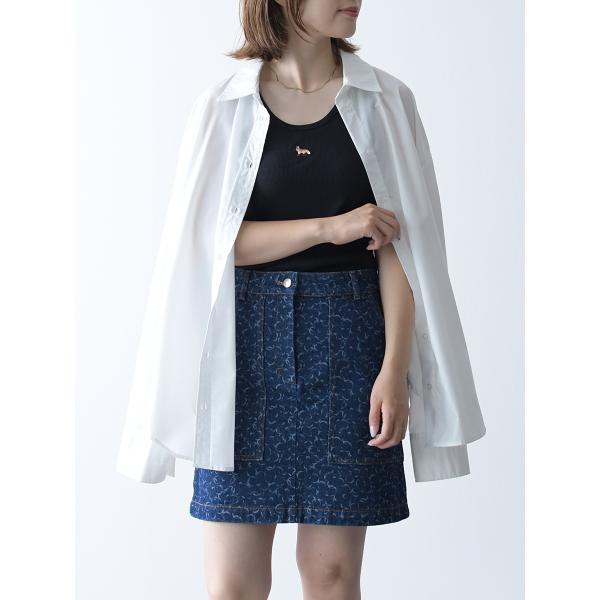 MAISON KITSUNE ベイビーフォックス リブ タンクトップ