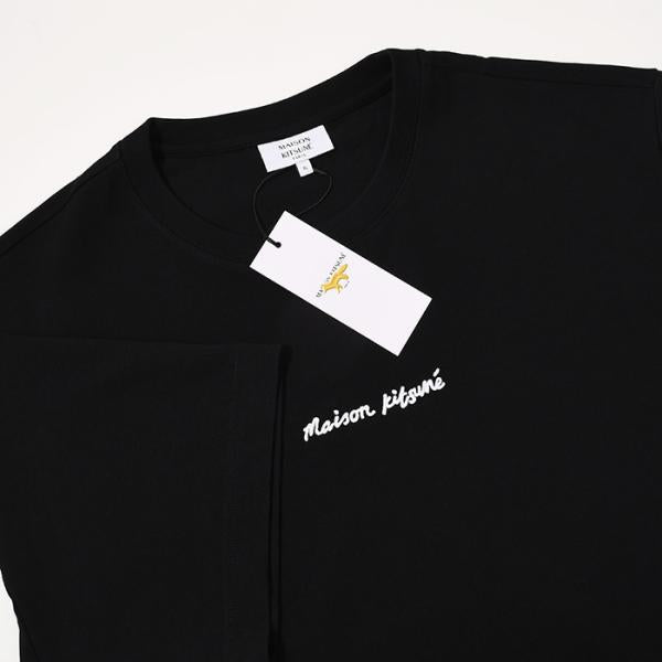 MAISON KITSUNE メゾン キツネ エンブロイダリー オーバーサイズ Tシャツ