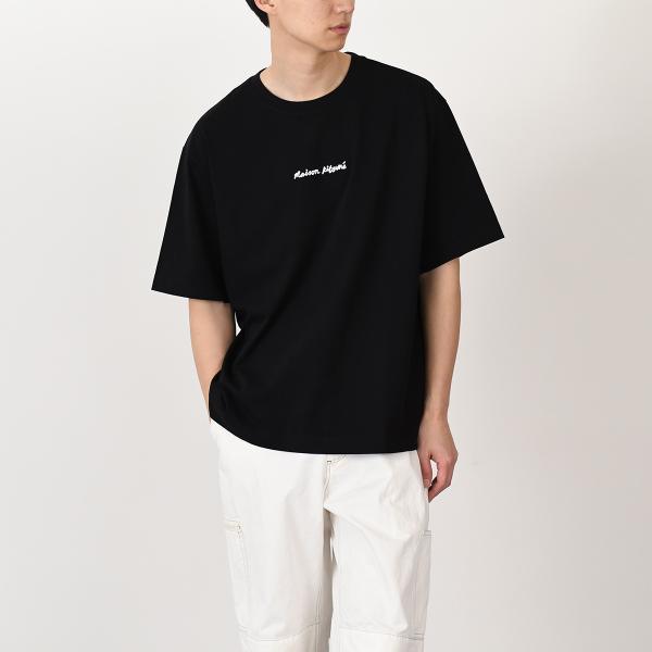 MAISON KITSUNE メゾン キツネ エンブロイダリー オーバーサイズ Tシャツ