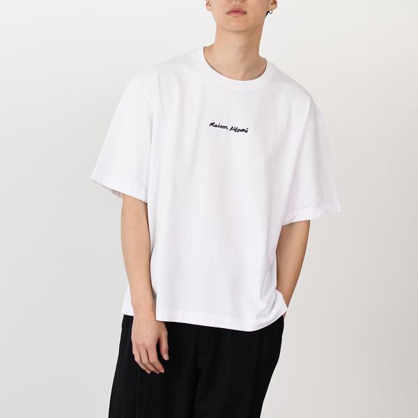 MAISON KITSUNE メゾン キツネ エンブロイダリー オーバーサイズ Tシャツ