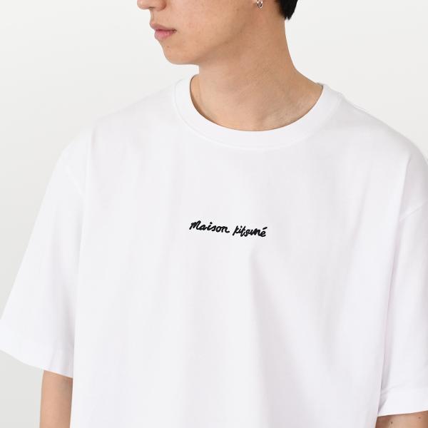 MAISON KITSUNE メゾン キツネ エンブロイダリー オーバーサイズ Tシャツ