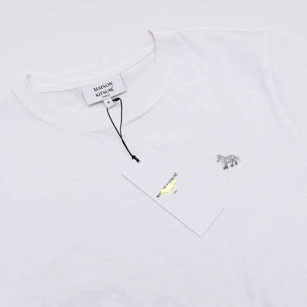 MAISON KITSUNE ベイビー フォックス リブ フィット Tシャツ