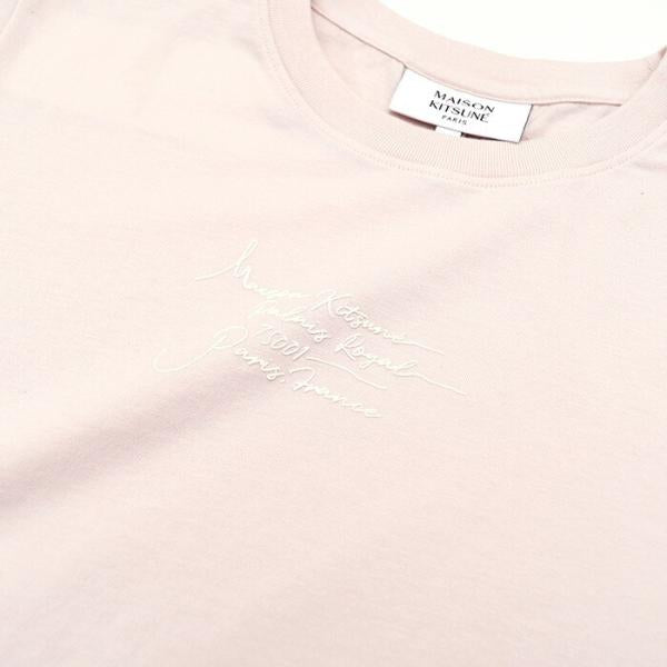 MAISON KITSUNE POETIC SCRIPT ベイビー Tシャツ