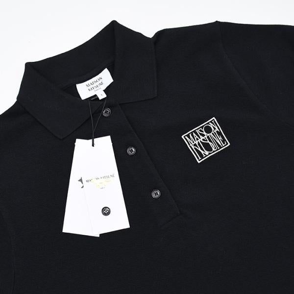 MAISON KITSUNE STAMP クロップド ポロ
