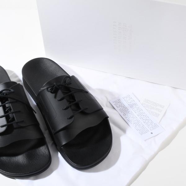 MAISON MARGIELA 레이스업 슬라이드 샌들