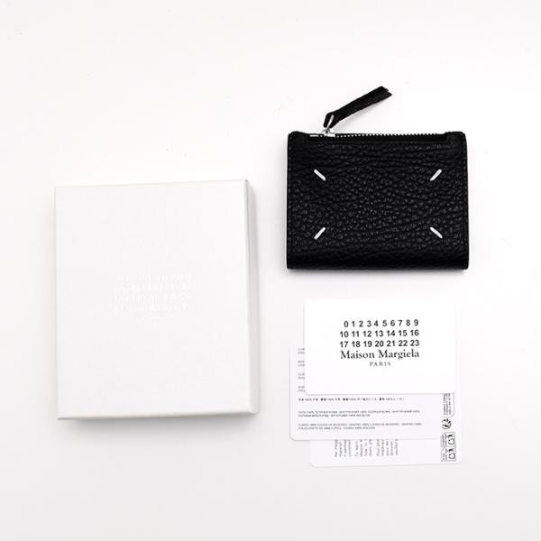 MAISON MARGIELA 메종 마르젤라 트라이폴드 ZIP 첨부 카드 케이스