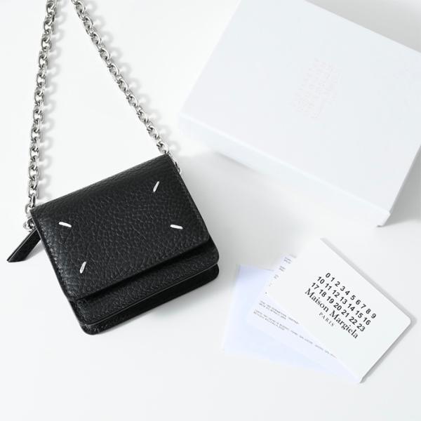 MAISON MARGIELA 4 스티치 체인 지갑