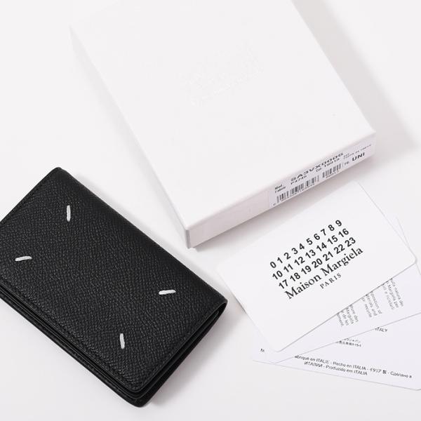 MAISON MARGIELA 4 스티치 머니 클립 2 접는 지갑