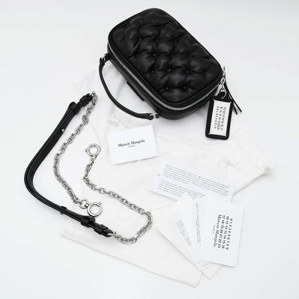 MAISON MARGIELA 메종 마르제라 그램 슬램 엠브로이드 카메라 벨트 가방 미니