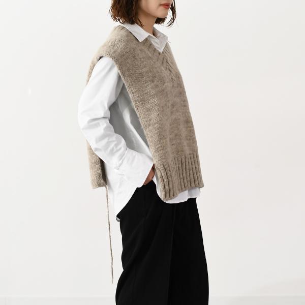 MAISON MARGIELA ボタニカルダイニットタバード