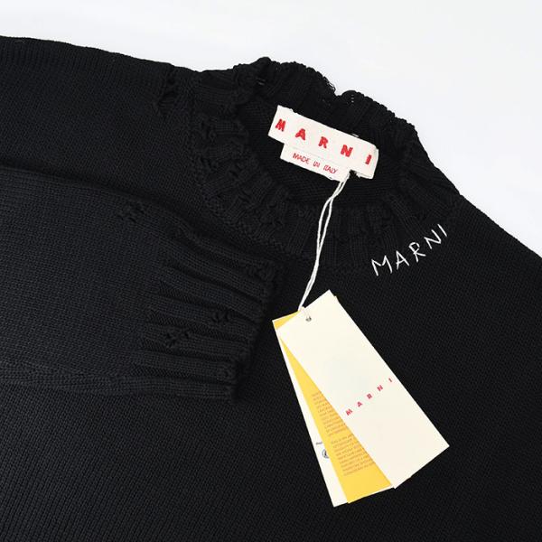 MARNI 마르니 코튼 크루넥 스웨터