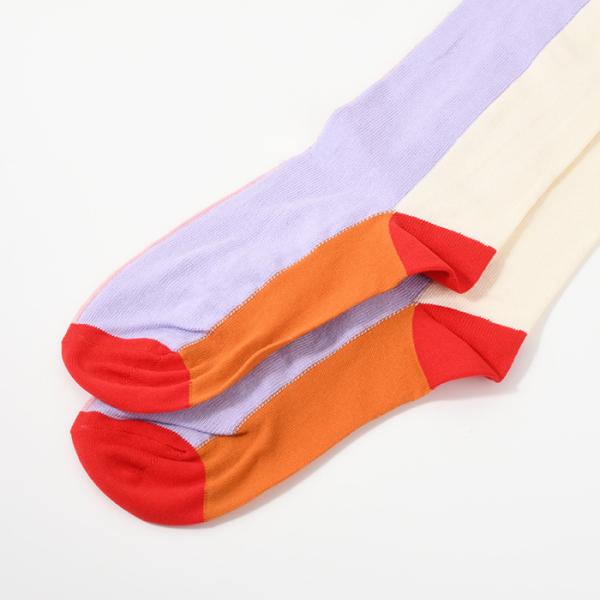 MARNI カラーブロック コットン製ソックス