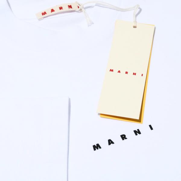 MARNI ロゴ入り オーガニックコットン製Tシャツ