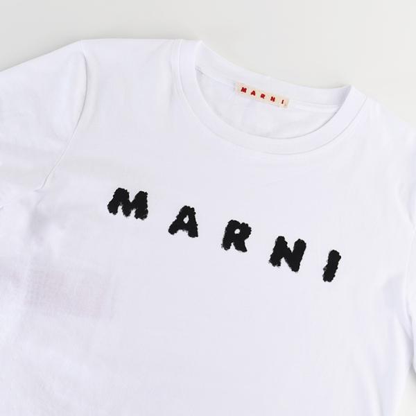 MARNI Marni scribble logo jersey T-shirt