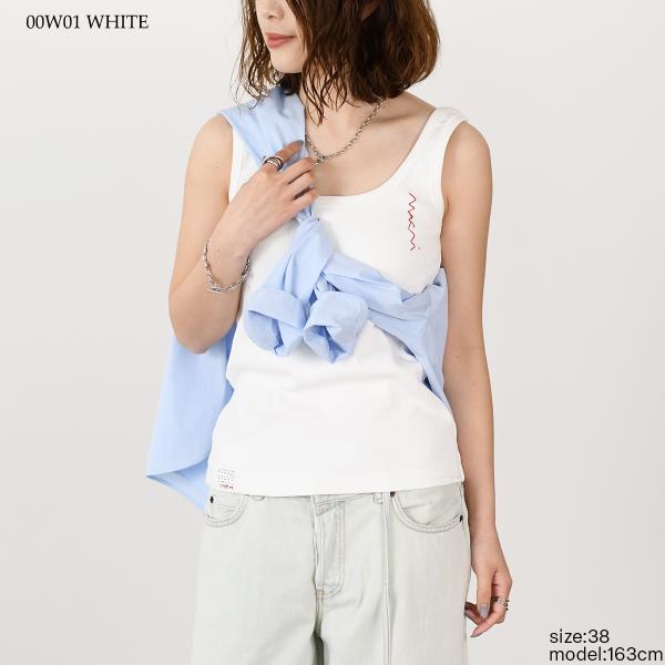 MARNI ロゴ刺繍タンクトップ