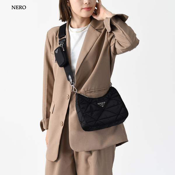 PRADA Ry-Nylon パテッドホーボーショルダー