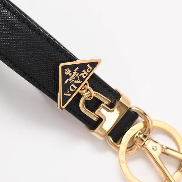PRADA サフィアーノレザー キーリング
