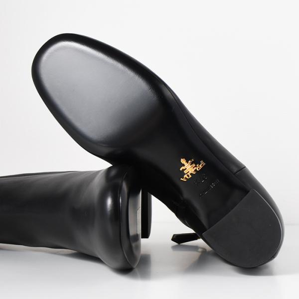 PRADA レザーアンクルブーツ