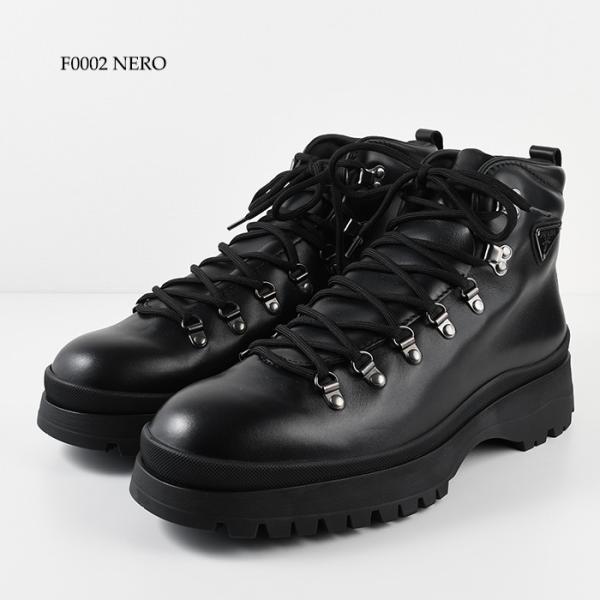 PRADA Brixxen レザー ブーティー