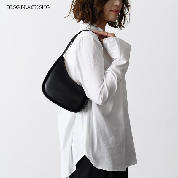 THE ROW Half Moon スムースゴートスキンレザーバッグ