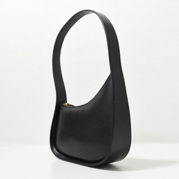 THE ROW Half Moon スムースゴートスキンレザーバッグ