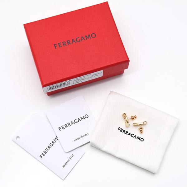 FERRAGAMO フェラガモ ヴァラ・リボン ピアス