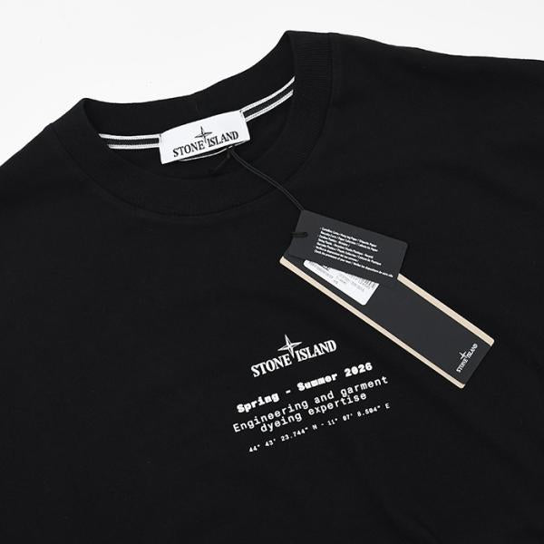 STONE ISLAND 스톤 아일랜드 2100001 Stone 프린트 T셔츠 레귤러 피트
