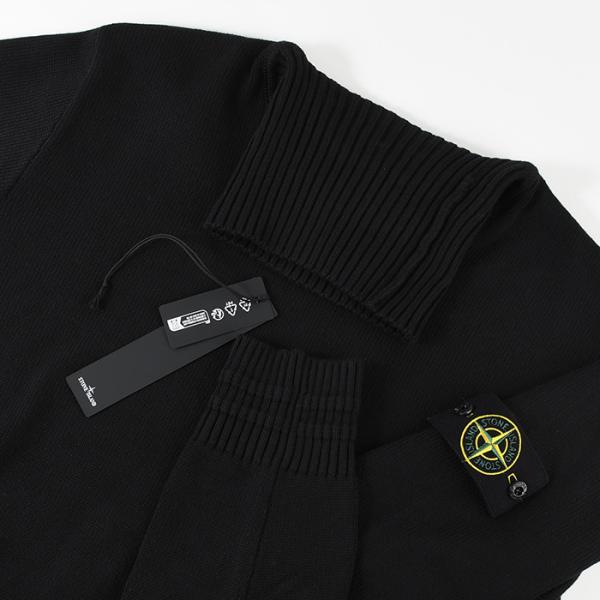 STONE ISLAND 505A2 WINTER COTTON ルーズフィット タートルネックセーター