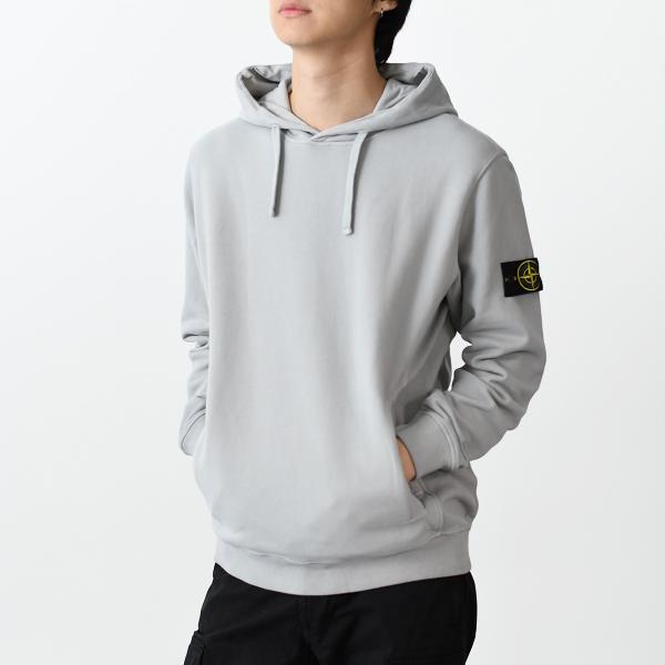 STONE ISLAND 60820 ブラッシュドオーガニックコットン フーディ