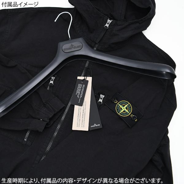 STONE ISLAND ORGANIC COTTON RIPSTOP フード付き ジャケット