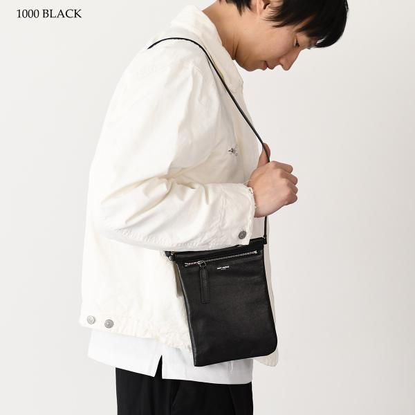 SAINT LAURENT フラット ショルダーバッグ