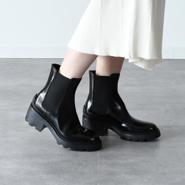 TOD'S レザー アンクルブーツ