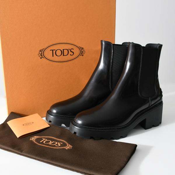 TOD'S レザー アンクルブーツ