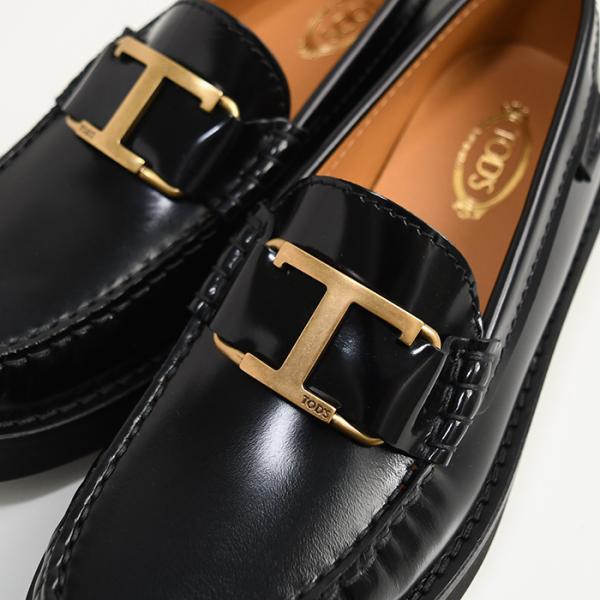 TOD'S トッズ Tタイムレス レザー ローファー