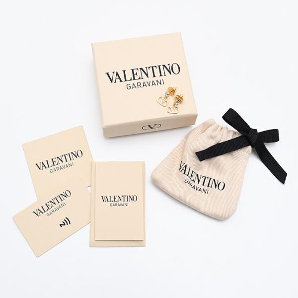 VALENTINO V 로고 메탈 귀걸이