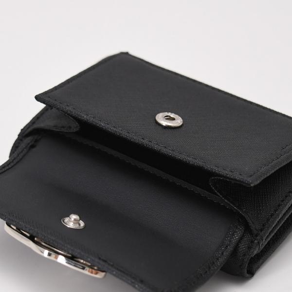 Vivienne Westwood SAFFIANO LEATHER 三つ折りミニ財布