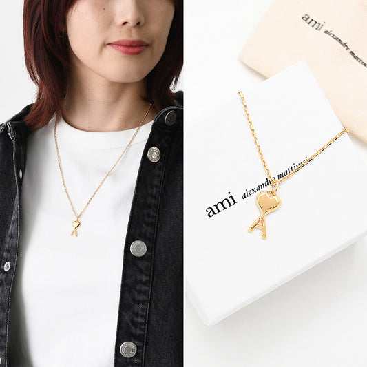 AMI PARIS Ami De Coeur スモールハンマード ペンダント