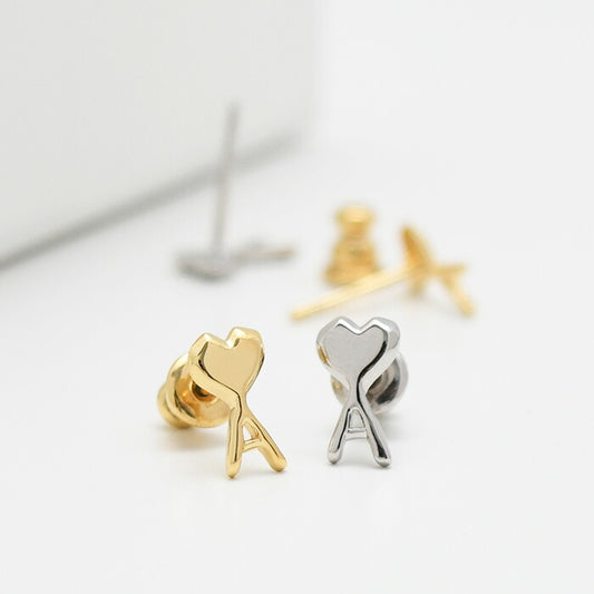 AMI PARIS  Ami De Coeur ハンマード ピアス