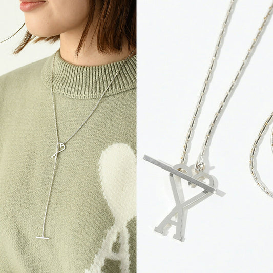 AMI PARIS AMI DE COEUR チェーンネックレス