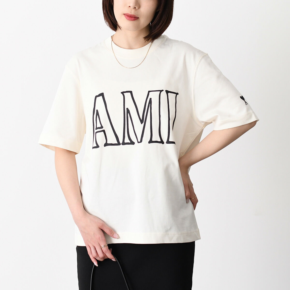 AMI PARIS ショートスリーブ プリントTシャツ