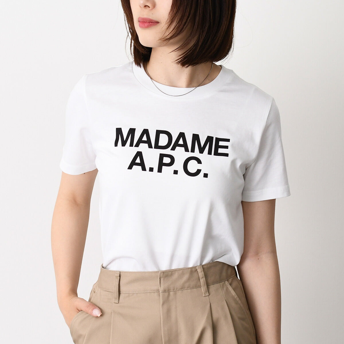 A.P.C MADAME A.P.C. クロップTシャツ