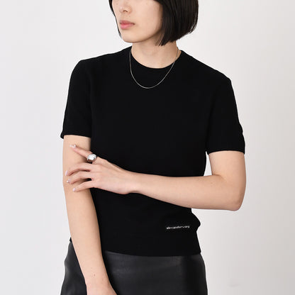 Alexander Wang short-sleeved wool T-shirt 